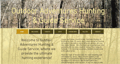 Desktop Screenshot of outdooradventureshunting.com